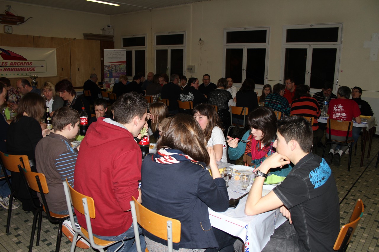 Banquet du club des archers de la savoureuse